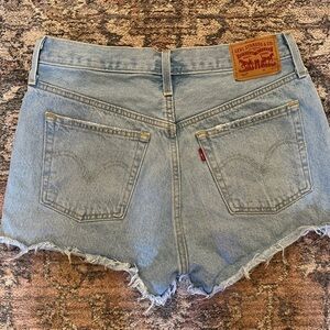 Levi's Women's Blue Jean Shorts